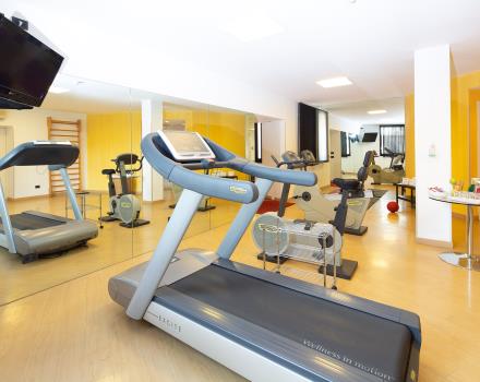 Hotel Biri, modern and comfortable 4-star in Padua, also has a fitness area!