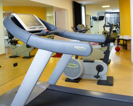 Stay in shape even when you''re away from home: Hotel Biri, 4 stars in Padua, has a fitness room available to guests!